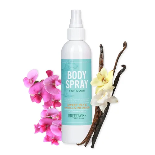 Breedwise - Perfume en aerosol para perros, colonia de perro de larga duración para neutralizar olores, desodorante suave para cachorros y niebla de