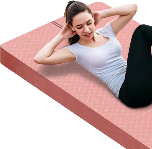 Miniatura 24 de nuveti Tapete Grande para Ejercicios - Tapete de Yoga de 15mm/20mm/30mm de Grosor Tapete de Ejercicios para Fitness, Yoga, Pilates, Estiramientos