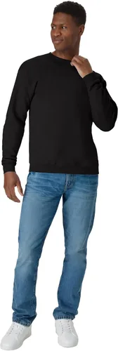 Miniatura 5 de Hanes EcoSmart - Sudadera de forro polar con cuello redondo para hombre, disponible en tallas grandes y altas, paquete de 1 o 2