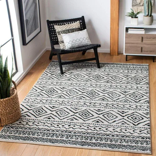 Miniatura 56 de SAFAVIEH Tulum Collection - Alfombra decorativa de 2 x 4 pies, diseño marroquí bohemio envejecido, no desprende pelusa y fácil de limpiar, ideal