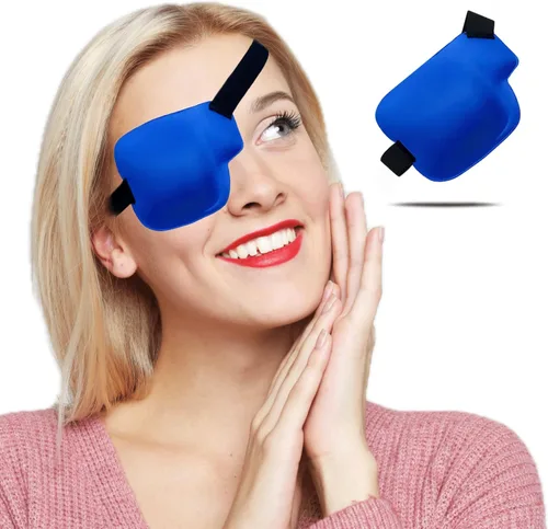 Miniatura 15 de Parche para ojos 3D, parches médicos para adultos y niños, parches para ojos perezosos para ambliopía 3D para ojo derecho Negro
