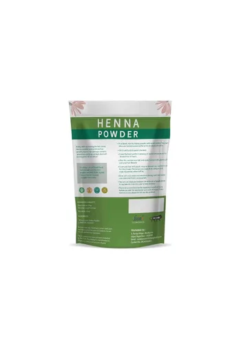 Miniatura 2 de Polvo de henna herbales Colorante y acondicionador natural para el cabello Fortificado con 9 hierbas botánicas del Himalaya para nutrir