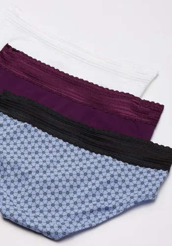 Miniatura 2 de Warner's Paquete de 3 pantaletas hípster Blissful Benefits que no forma rollitos, para mujer