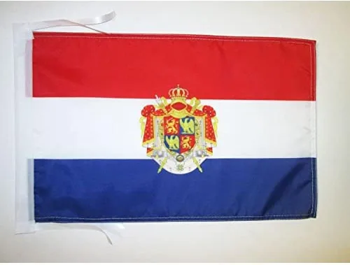 Miniatura 1207 de Bandera de México AZ FLAG, 45.7 x 30.5 cm, con cordones - Pequeñas banderas mexicanas de 30 x 45 cm - Bandera de 45.7 x 30.5 cm