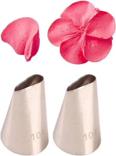 Miniatura 16 de Puntas de Glaseado Grandes, Punta de Manga Pastelera Eclair Churro Macaron Estrella Redonda para Decorar Pasteles, Cupcakes, Galletas, 5 Piezas F