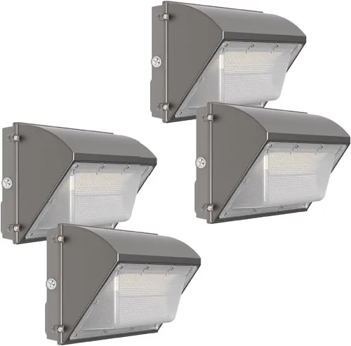 Miniatura 10 de Paquete de pared LED de 120 W con fotocélula del anochecer al amanecer, luz diurna de 5000 K, 15600 LM, repuesto para bombilla HPS MH de 500-600 W