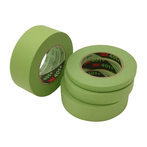 Miniatura 3 de 3M™ Cinta adhesiva verde de alto rendimiento 401+, 0.945 in x 180.4 ft 6,7 mil, 24 rollos/caja