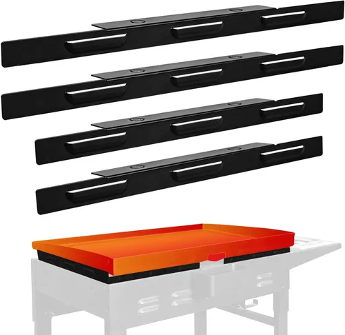 Miniatura 12 de Protectores de viento 2025 para plancha Blackstone de 17 pulgadas, accesorios de plancha Blackstone, pantalla de viento de acero inoxidable