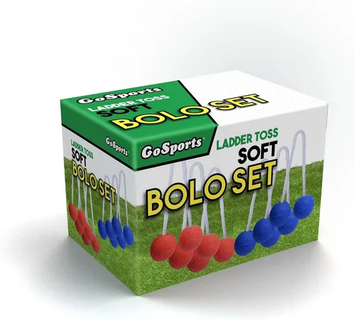 Miniatura 6 de GoSports Juego de recambio de bolo para lanzar escaleras, pelotas de golf duras o de goma suave segura para niños