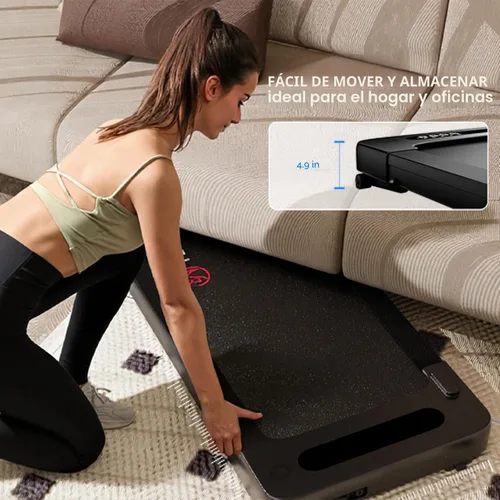 Miniatura 9 de Yesoul Walking Pad Treadmill with 10% Auto Incline, Under Desk Treadmill for Home Walking, Hiking & Running, 300lbs Capacity, Smart App Scenic