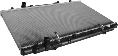 Miniatura 75 de TRQ Radiador de 1 fila de núcleo de aluminio de 26.5 pulgadas de ancho de núcleo compatible con Chevrolet Captiva Sport 2012-2015 Saturn Vue