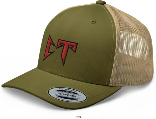 Miniatura 12 de Corridos Tumbados CT - Gorra de camionero curvada con corona media, ajustable, Coridos Belicos