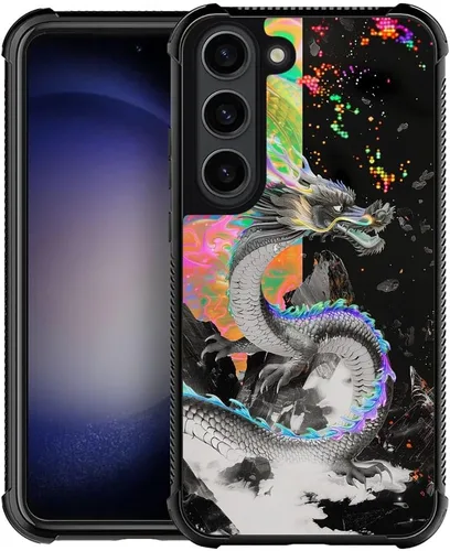 Miniatura 498 de CARLOCA Funda compatible con Samsung Galaxy S22 Ultra, diseño gráfico de Star Howling Wolfs Samsung Galaxy S22 Ultra, diseño gráfico, a prueba