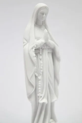 Miniatura 5 de Vittoria Collection Escultura italiana de estatua de Nuestra Señora de Lourdes Virgen María Bendita Madre de Lourdes hecha en Italia