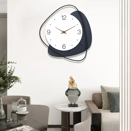 Miniatura 7 de Dankeit Reloj de Pared, Silencioso Sin Tictac de Cuarzo de Calidad Operado por Batería, Reloj de Pared Grande para Sala de Estar, Cocina, Hogar
