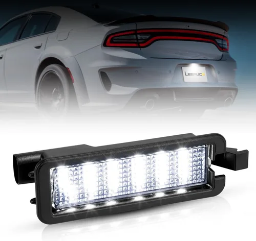 Miniatura 15 de LESAUCE Kit de luces LED para matrícula para Dodge Ram 1500 Pickup 1994-2001, Dodge Ram 2500/3500 1994-2002 Pickup - LED blanco de 6000 K, carcasa