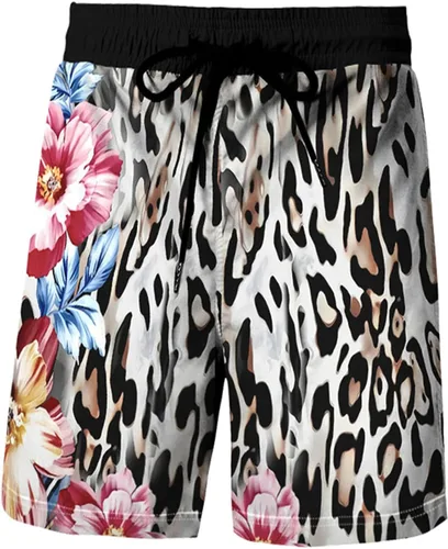 Miniatura 33 de RPOVIG Conjunto de playa a juego con camisas y pantalones cortos para hombre, ropa floral hawaiana para festival, conjuntos de 2 piezas con sombrero
