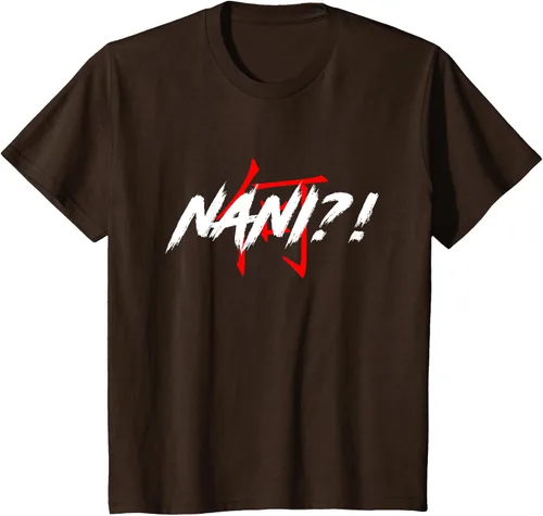 Miniatura 52 de Nani Meme Anime Japanese Camiseta, Negro, S