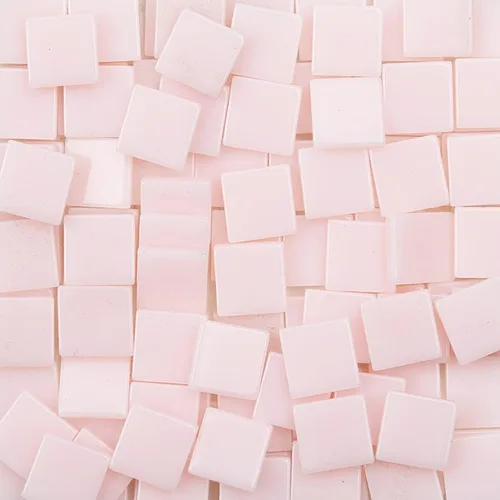 Miniatura 4 de Mosaico cuadrado de 100 unidades/0.88 oz de colores mezclados de la serie de cristal brillante, azulejos de mosaico de vidrio de resina, mosaico
