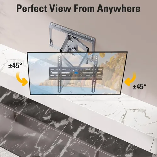 Miniatura 4 de Mounting Dream Soporte de pared para TV para televisores de 32 a 65 pulgadas, Montura con giro y inclinación, soporte de movimiento completo