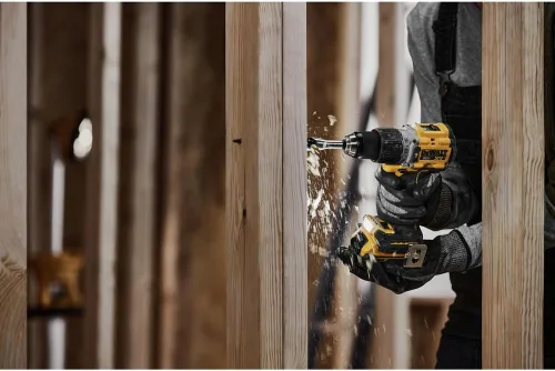 Miniatura 8 de DEWALT 20V MAX Taladro de martillo, 1/2", inalámbrico y sin escobillas, compacto con configuración de 2 velocidades, solo herramienta (DCD805B)