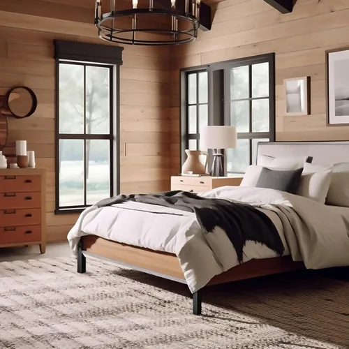 Miniatura 5 de MorningRo Paquete de 4 elevadores de cama de metal para dormitorio, 3.15 pulgadas de diámetro, cuadrados de acero al carbono, para muebles, mesa