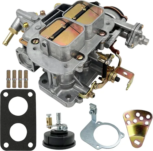 Miniatura 4 de NENKUTEN Nuevo Carburador 2 Barriles para Weber 32/36 DGV DGEV Estrangulador eléctrico 32x36 para Toyota Pickup Celica Corona 20R 22R Holley Mazda