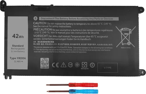 YRDD6 VM732 1VX1H Batería para Dell Inspiron 14 5480 5482 5485 5493 15 3501 3583 3584 3493 3593 5585 5590 5593 5481/5481/5488 2/549 1 5591 7586 3310