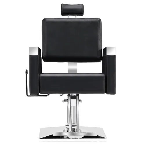 Miniatura 9 de BarberPub Clásico Recline Silla de peluquero hidráulica Salón Spa Silla de peluquería Equipo de belleza de peluquería 3018 (negro)