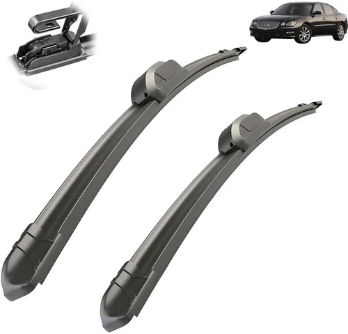 Compatible con Buick LaCrosse Allure 2005 2006 2007 2008 Escobillas de limpiaparabrisas delantero, accesorios de cortador, gancho U J (color :