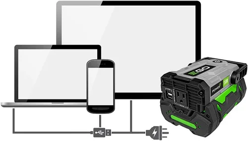 Miniatura 2 de EGO POWER+ Inversor Portátil, 150W, Generador de Inversor de Potencia, Silencioso, Batería y Cargador No Incluidos - PAD1500