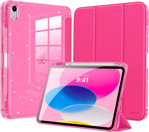 Miniatura 26 de MoKo Funda delgada para iPad (A16) de 11ª generación de 11 pulgadas 2025, iPad de 10ª generación 2022 de 10.9 pulgadas, funda inteligente