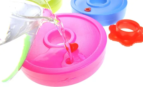 Miniatura 5 de PowerTRC Juguete de playa para niños con barra para ejercicios de simulación, relleno de pesas ajustables con agua o arena, entrenamiento, gimnasio