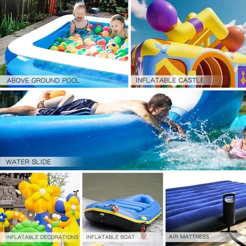 Miniatura 7 de Breliter Kit de Reparación de Parches Inflables - Cinta de Reparación de Piscina TPU Impermeable, Parche de Reparación Resistente para Colchón