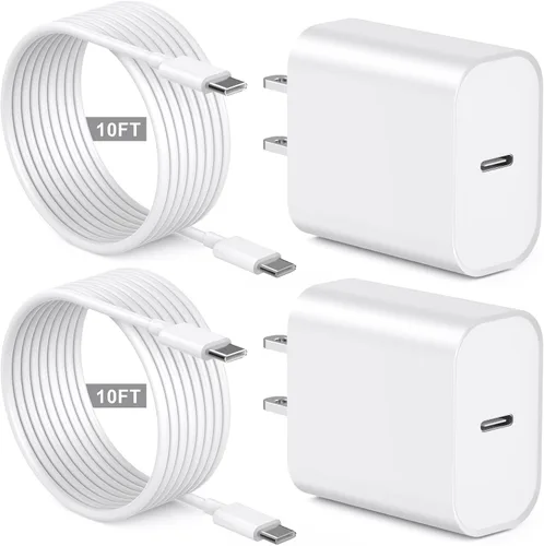 Miniatura 11 de [Certificado Apple MFi] Cargador de iPhone de carga rápida de 6 pies compatible con iPhone 14/13/12/11 Pro Max/Xs Max/XR/X, paquete de 2