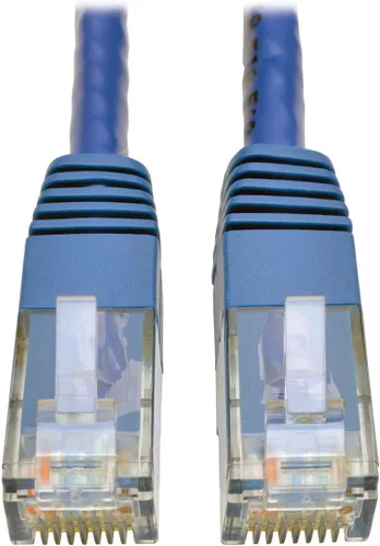 Miniatura 11 de Tripp Lite Cable de conexión moldeado Gigabit Cat6 Cat5e RJ45 M/M 550MHz Amarillo