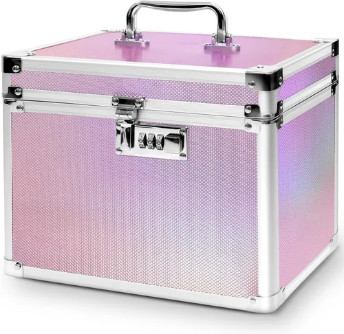 Miniatura 11 de Cajas pequeñas con cerradura de combinación para medicamentos con código para artículos personales, caja de seguridad para medicamentos y documentos