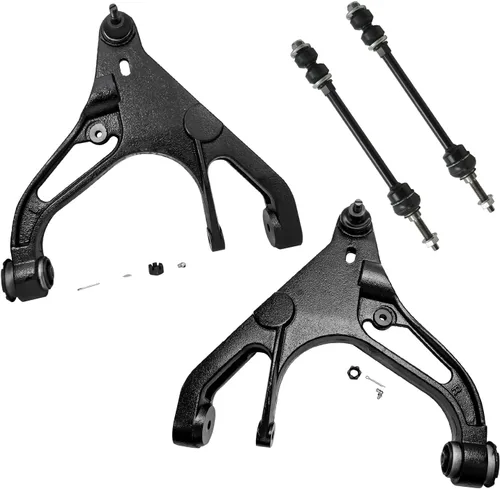 Miniatura 150 de Detroit Axle - Kit de 4 brazos de control delanteros para Ford Mustang 05-10, 2 brazos de control inferiores, 2 puntales 2005 2006 2007 2008 2009