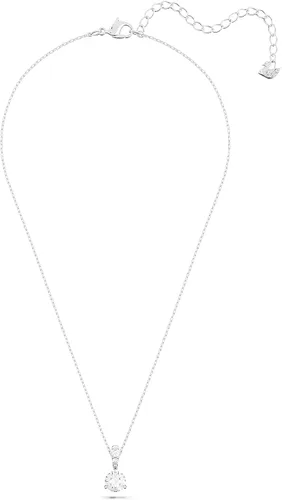 Miniatura 2 de Swarovski Colección de joyas de collar y aretes de cristal Solitaire, cristal