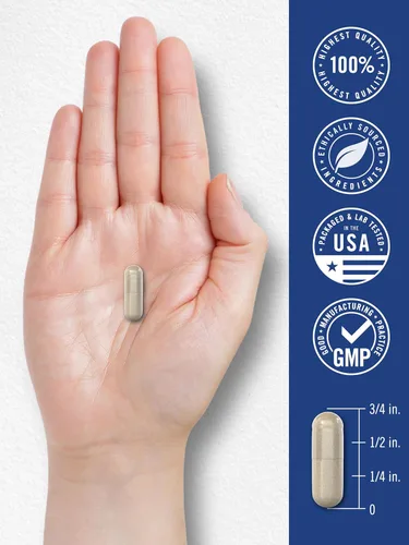 Miniatura 7 de Carlyle Probiótico de hinchazón y metabolismo 90 cápsulas Fórmula para aliviar la hinchazón Apoyo de energía celular y azúcar para mujeres