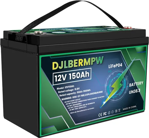 Miniatura 7 de Batería de litio de 12V 30Ah, baterías LiFePO4 de 12V, potencia de carga de 384W, batería de ciclo profundo de iones de litio y fosfato de hierro