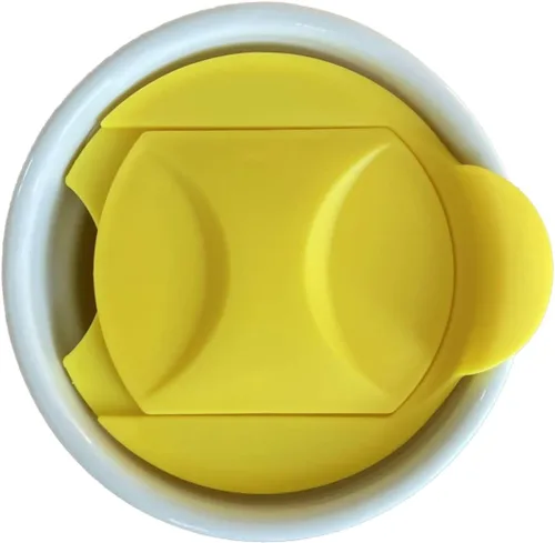 Miniatura 3 de MIE Tapa de repuesto para taza de café y taza de té – Compatible con taza de viaje de cerámica Starbucks de 10 oz / 12 oz / 16 oz, tapa deslizante