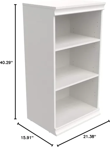 Miniatura 23 de ClosetMaid - Unidad de almacenamiento modular apilable de 3 estantes, color arena