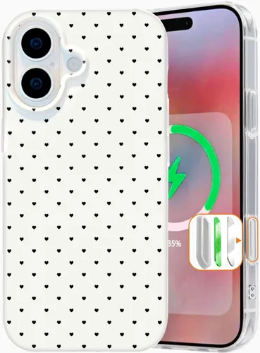Miniatura 21 de I-MGAE-IN-AR Funda compacta para iPhone 13 Pro, diseño colorido de flores iridiscentes, protección de grado militar a prueba de golpes, funda