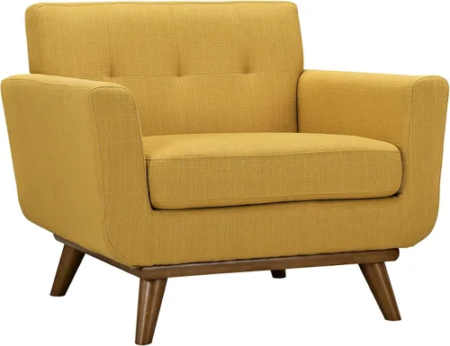 Miniatura 19 de Modway Engage - Sillón de madera Gris Expectativa