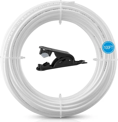Miniatura 8 de Tubería de agua RO de 20 pies y 1/4 de pulgada de diámetro exterior, tubo certificado NSF para sistema de filtro purificador de agua RO