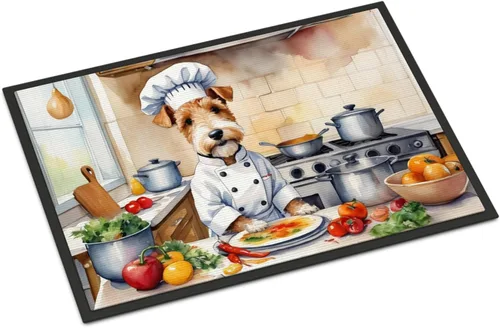 Miniatura 132 de Caroline's Treasures DAC6179MAT Affenpinscher - Tapete para puerta delantera, para interiores y exteriores, para entrada, antideslizante, lavable