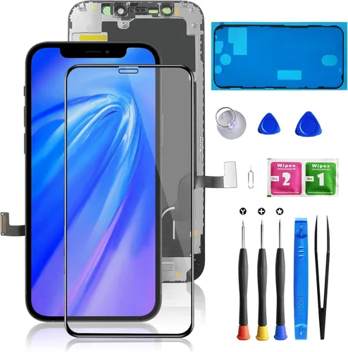 Miniatura 14 de Para iPhone 8/SE 2020 [2ª generación] Reemplazo de pantalla negro de 4.7 pulgadas, pantalla LCD Bsz4uov digitalizador de pantalla táctil, adhesivo