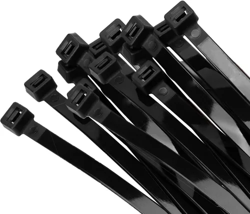 Armpow 50 bridas para cables de 17.717 in x 0.472 in de largo, resistentes a los rayos UV, resistencia a la tracción de 251.3 lbs/250 libras, para