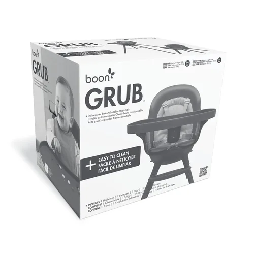 Miniatura 8 de Boon GRUB Silla alta ajustable para bebé, silla alta convertible y silla para niños pequeños, sillas altas para bebés y niños pequeños de 6 meses a